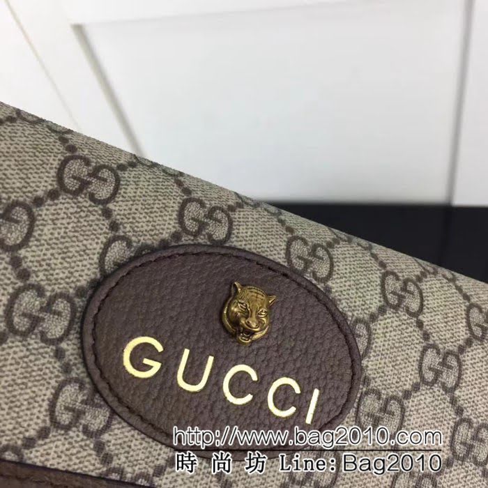 GUCCI古馳原單 新款專櫃品質原單貨實物實拍489617 啡pvc啡皮腰包 HY1092